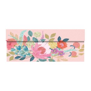 Penny Kennedy Gave ske Lyserd Blomster Mellem